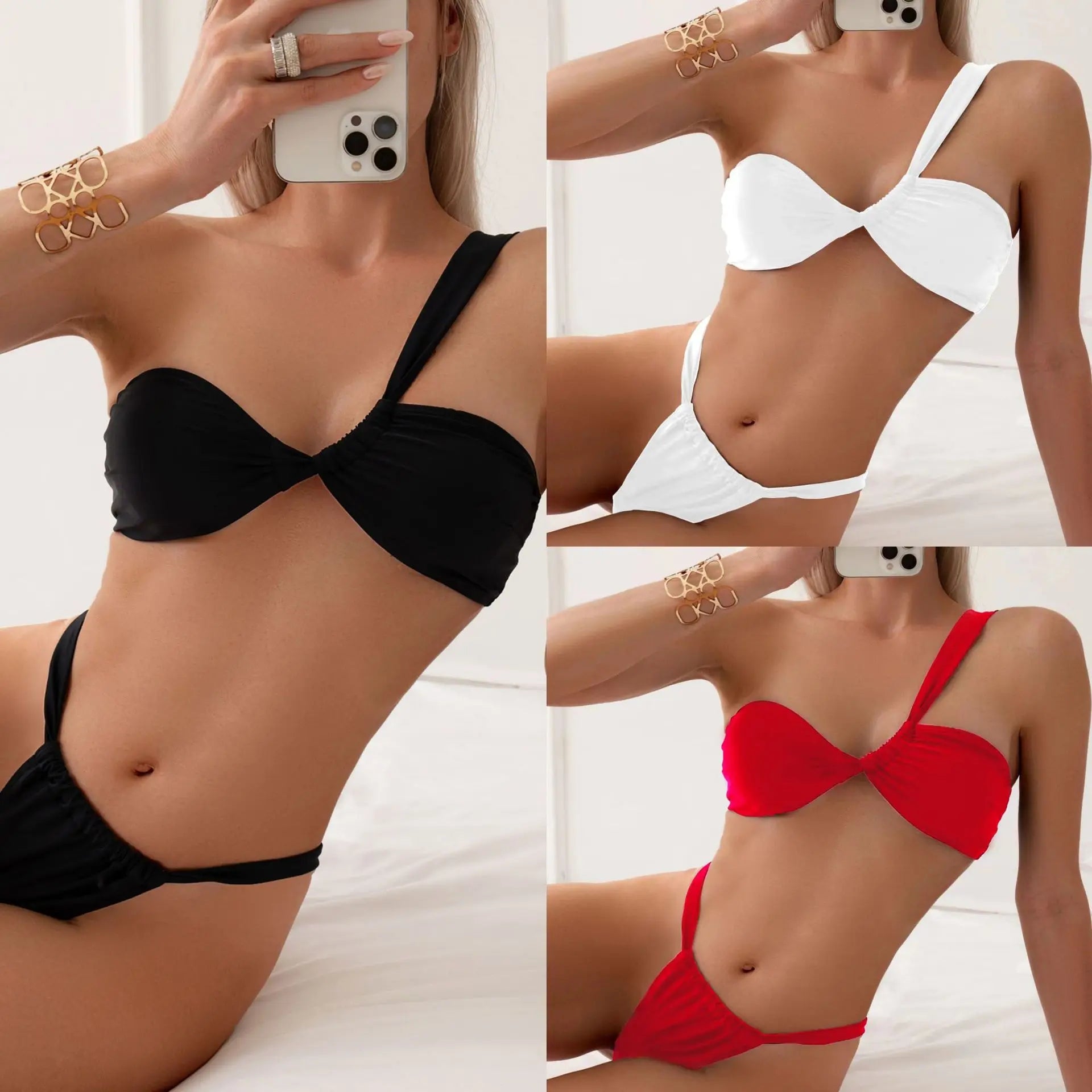 Swimmers Swimwear: Chic Bikini Set