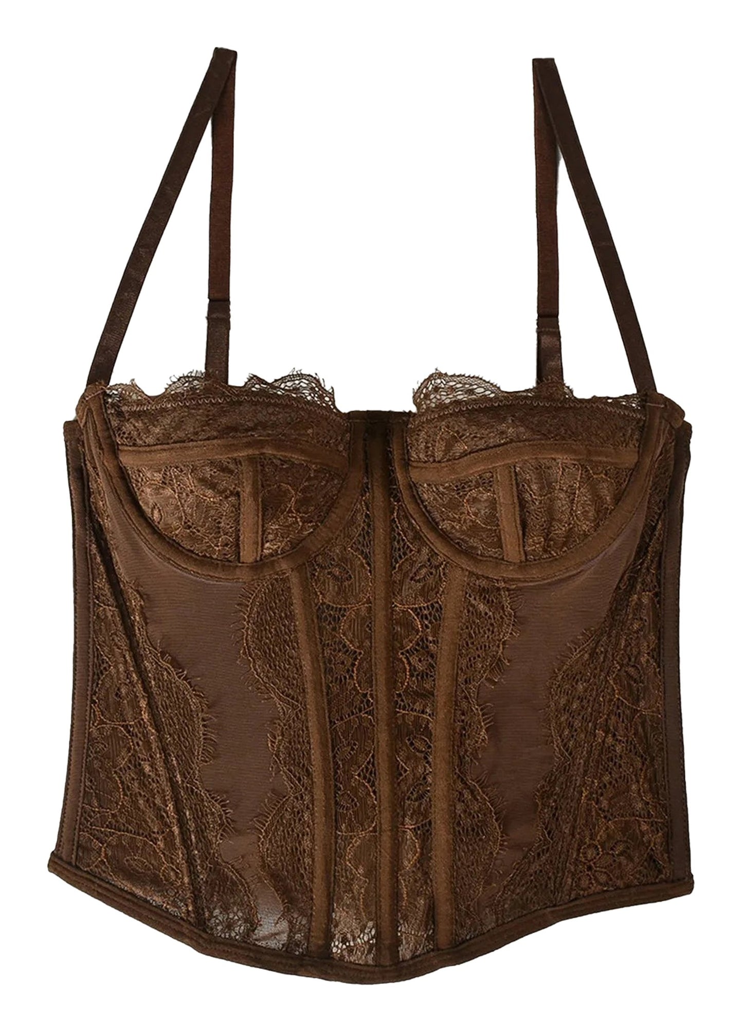 Plus Size Gothic Corset Top In Multiple Colors