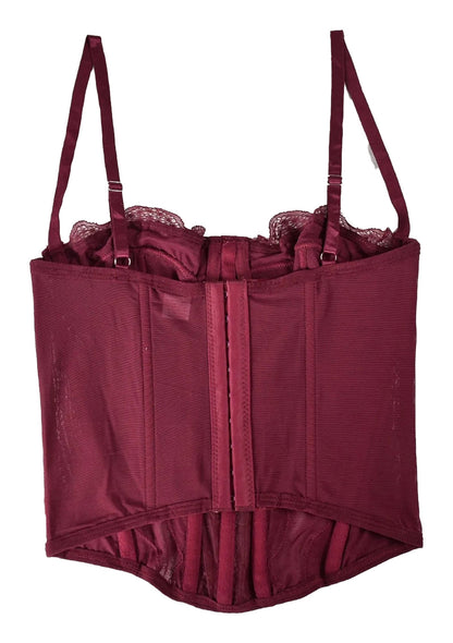 Plus Size Gothic Corset Top In Multiple Colors