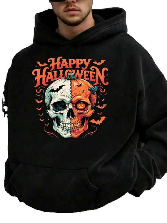 Mens Halloween Graphic Hoodie