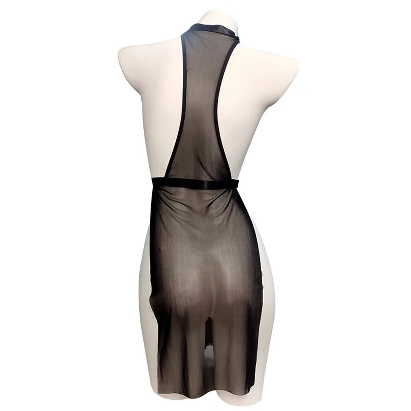 Black Lace Erotic Lingerie Teddy