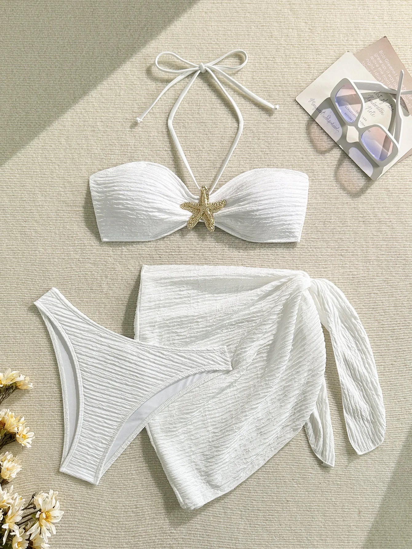 Swimwear Swimsuit with Starfish Detail