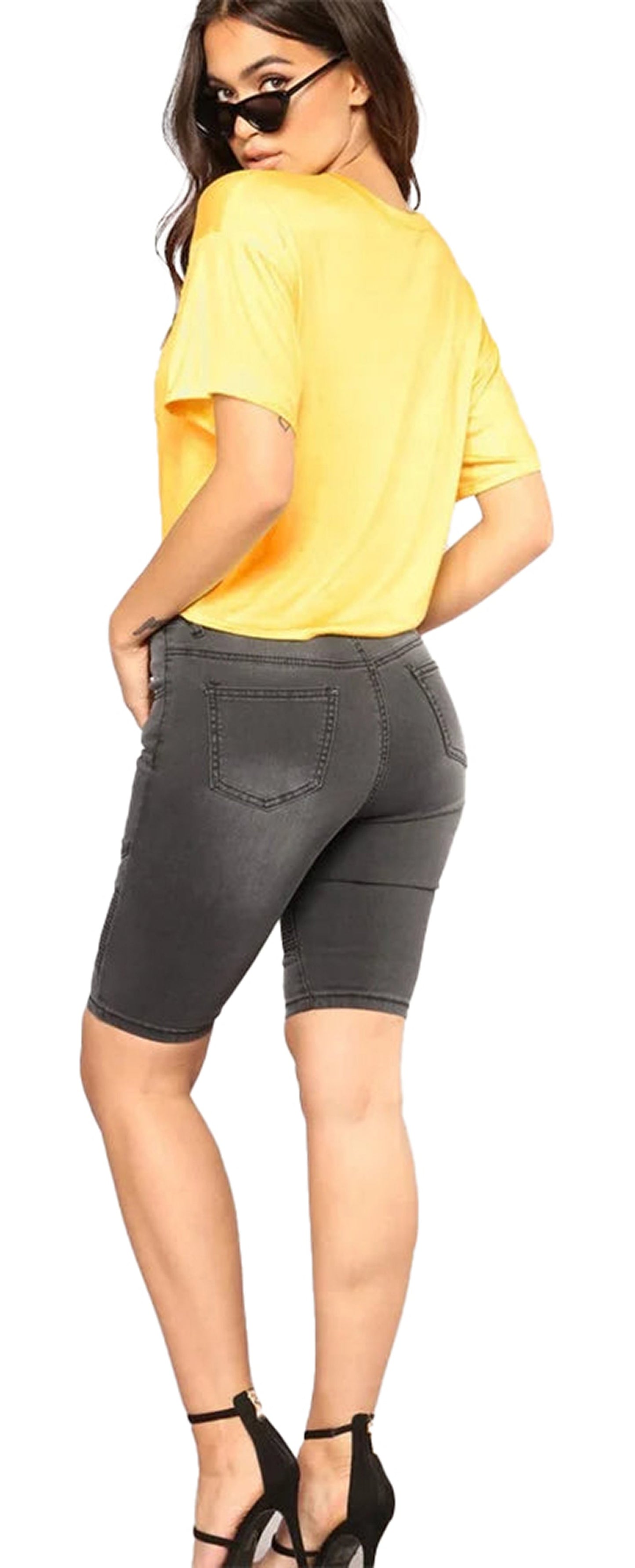 High Waist Skinny Jeans For Women