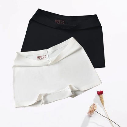Womens Ice Silk Boyshort Underwear