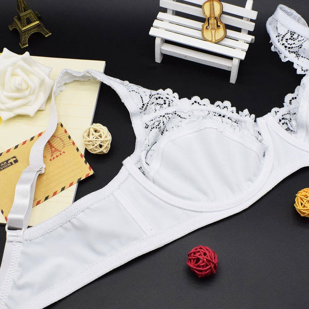 Underwire Bra with Lace Elegance