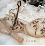Underwire Bra with Lace - Elegant Style