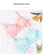 Lingerie Underwire Bra with Lace Detail