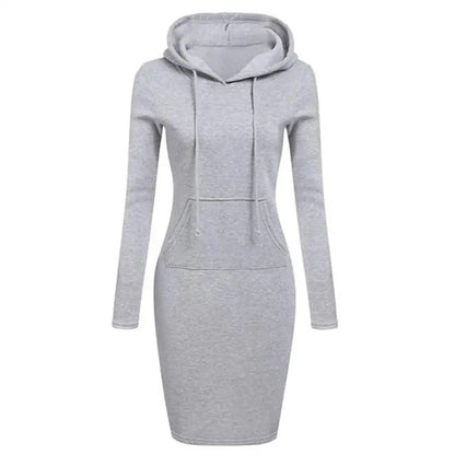 Hooded Dress For Women Autumn Collection