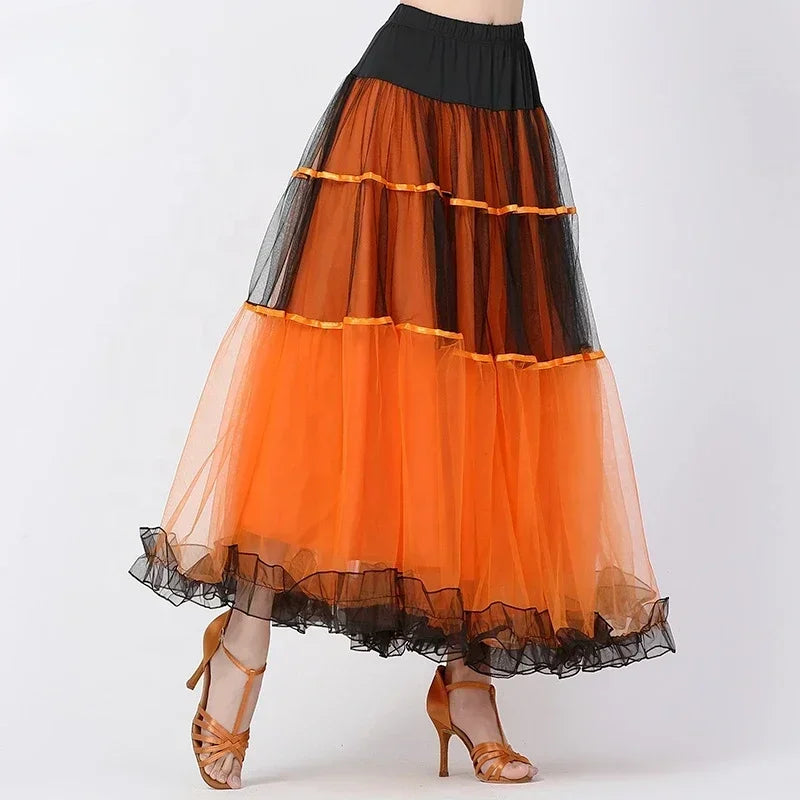 Blue Dance Costume Skirt for Dance With Costumes
