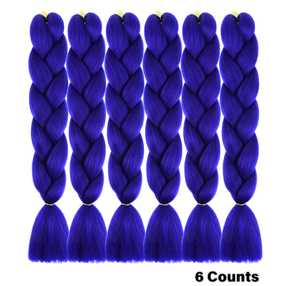 Ombre Crochet Braiding Hair Extensions