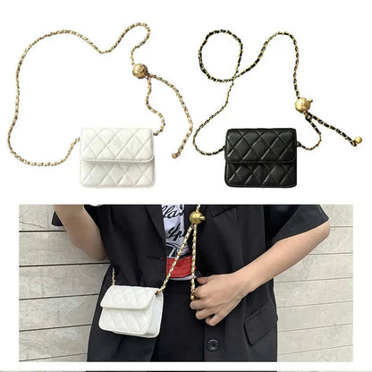 Womens Quilted Crossbody Purse