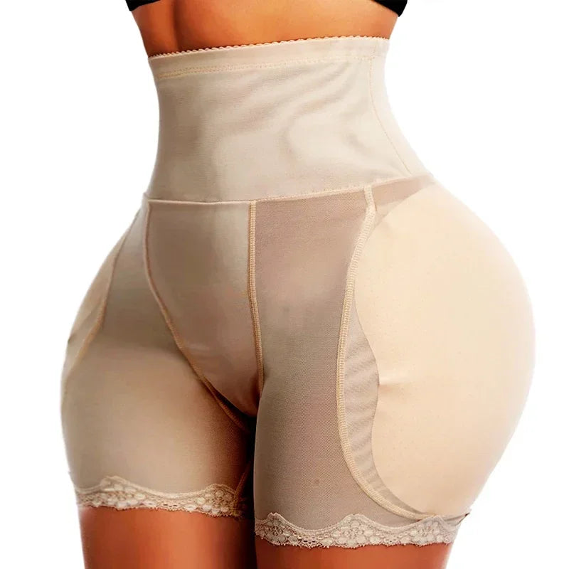 Padded Hip Enhancer and Butt Lifter Body Shaper Jumpsuit
