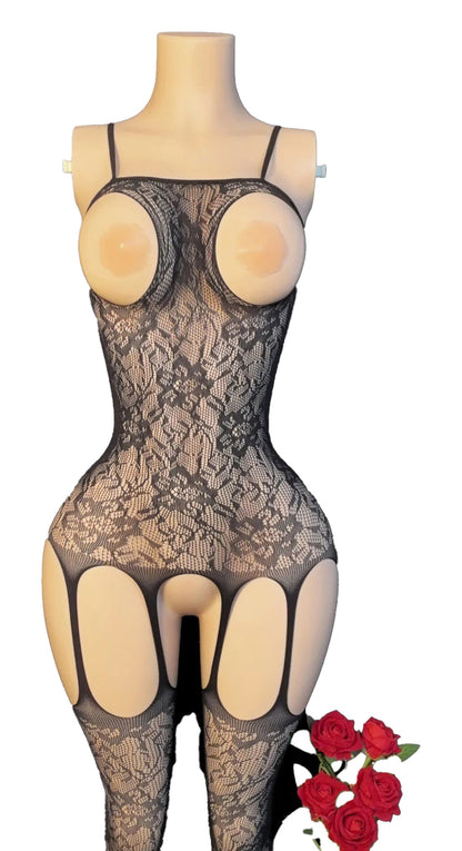 Sexy Fishnet Lingerie Set For Bold Style