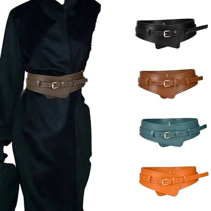 Womens Cow Leather Corset Belt Chic Styles
