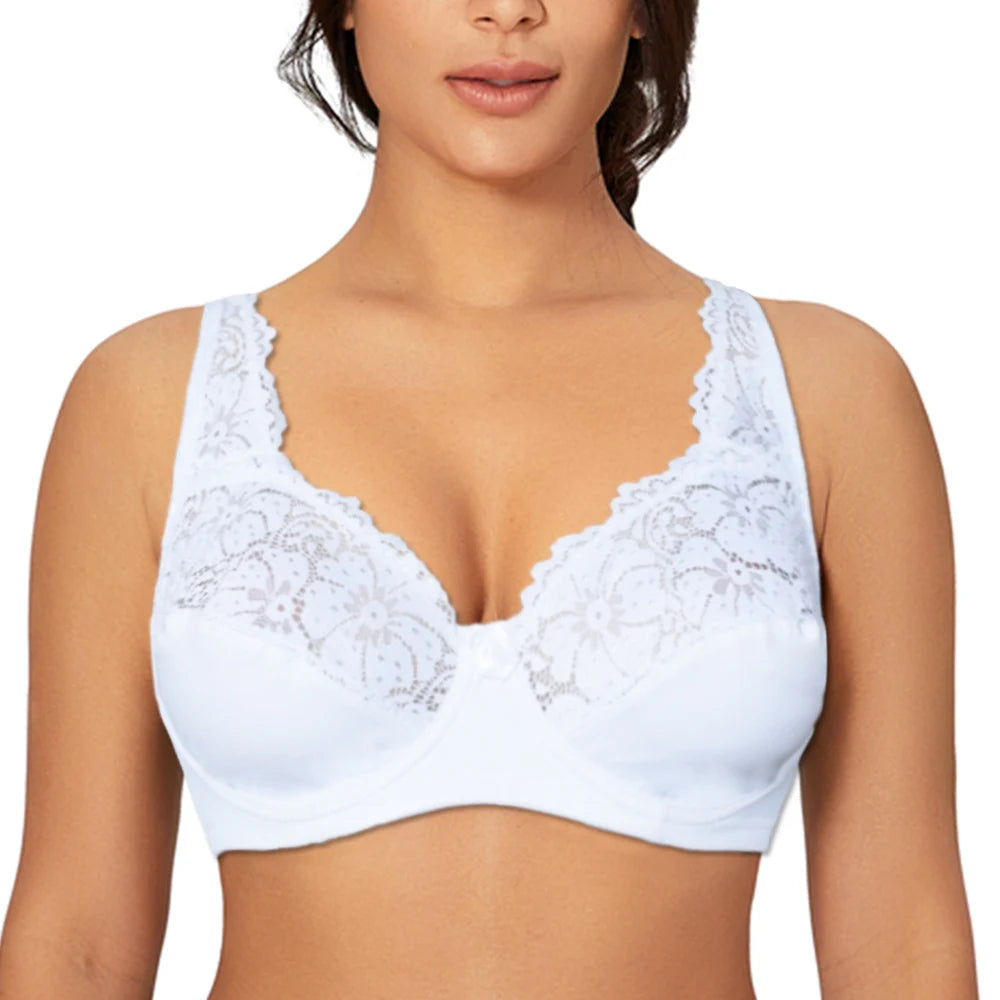 Underwire Bra with Lace Elegance