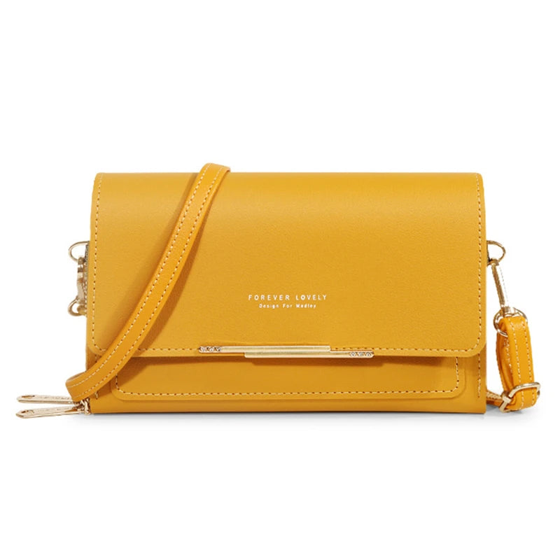 Womens Korean Handbag Multi Card Large Capacity Casual Shoulder Bag