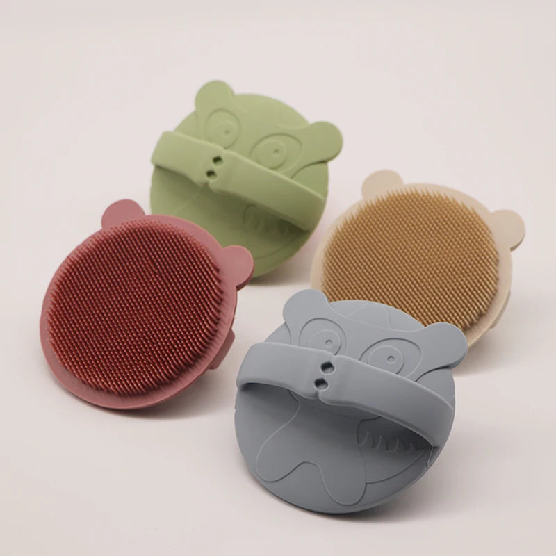 Soft Silicone Baby Bath Brush