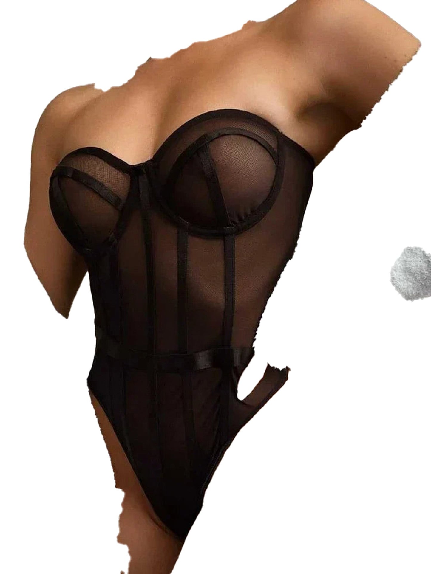 Sexy Mesh Bodysuit Lingerie For Trendsetters