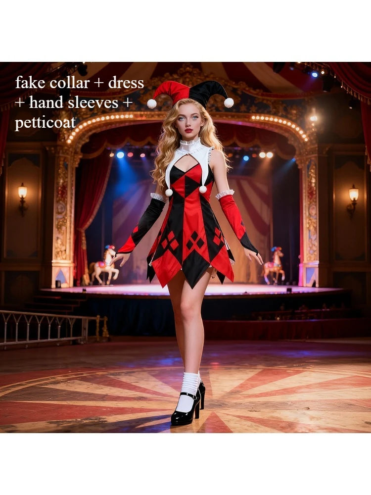 Harley Quinn Halloween Costume Dress
