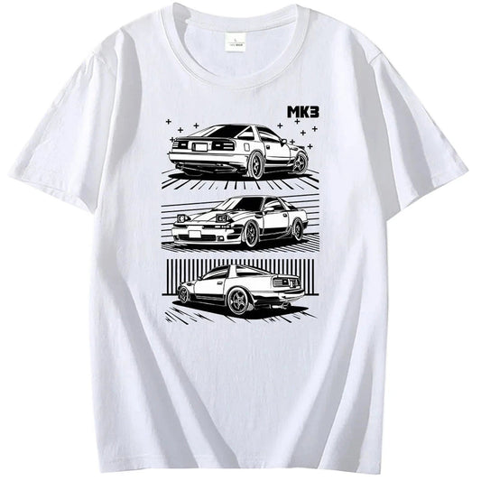 Front View Of Men's JDM Manga T-Shirt