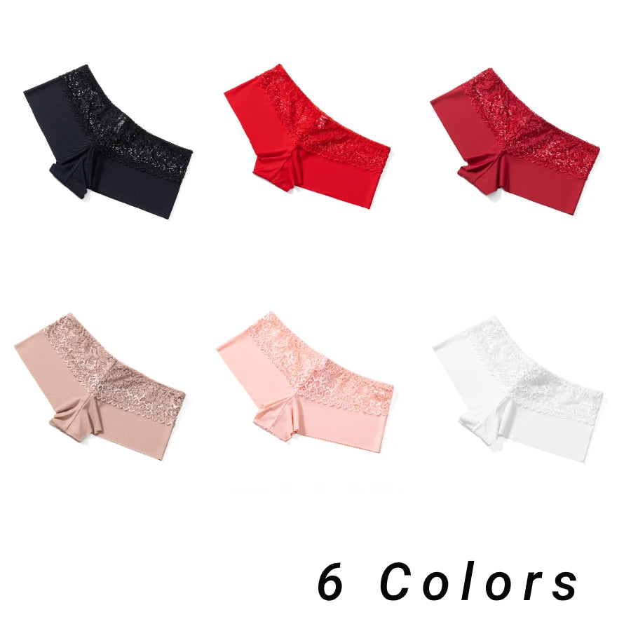 Womens Lace Boxer Panties Set 7PCS
