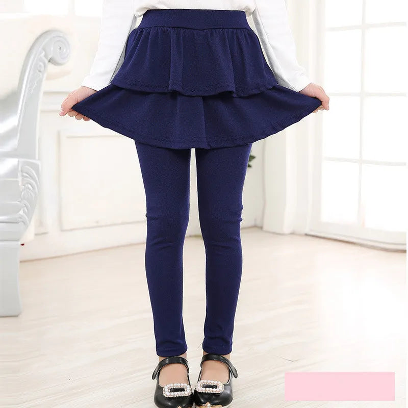 Toddler Girls Skirt Pants Cotton Leggings
