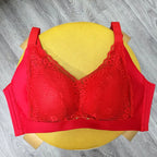 Push Up Bra with Elegant Lace Design