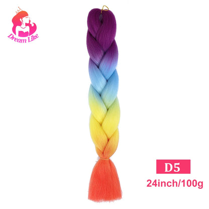 Ombre Braiding Hair Extensions Trendy Styles