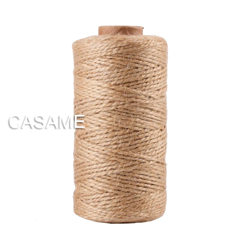12 ply thick Cotton Bakers Twine String Cord Rope Rustic DIY Craft Twine 100m Spool