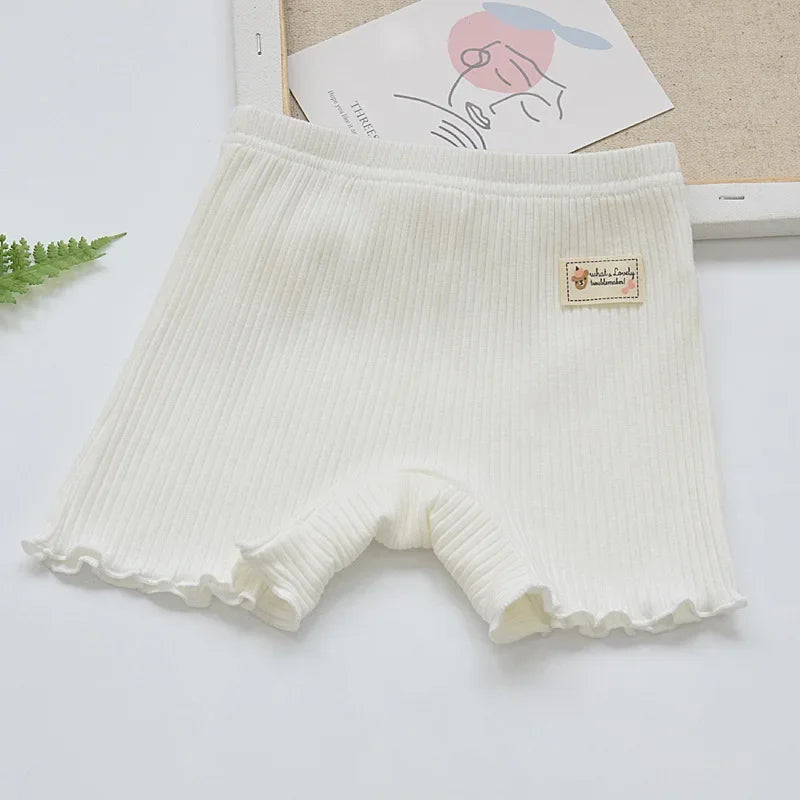 Kids Solid Safety Leggings and Underpants
