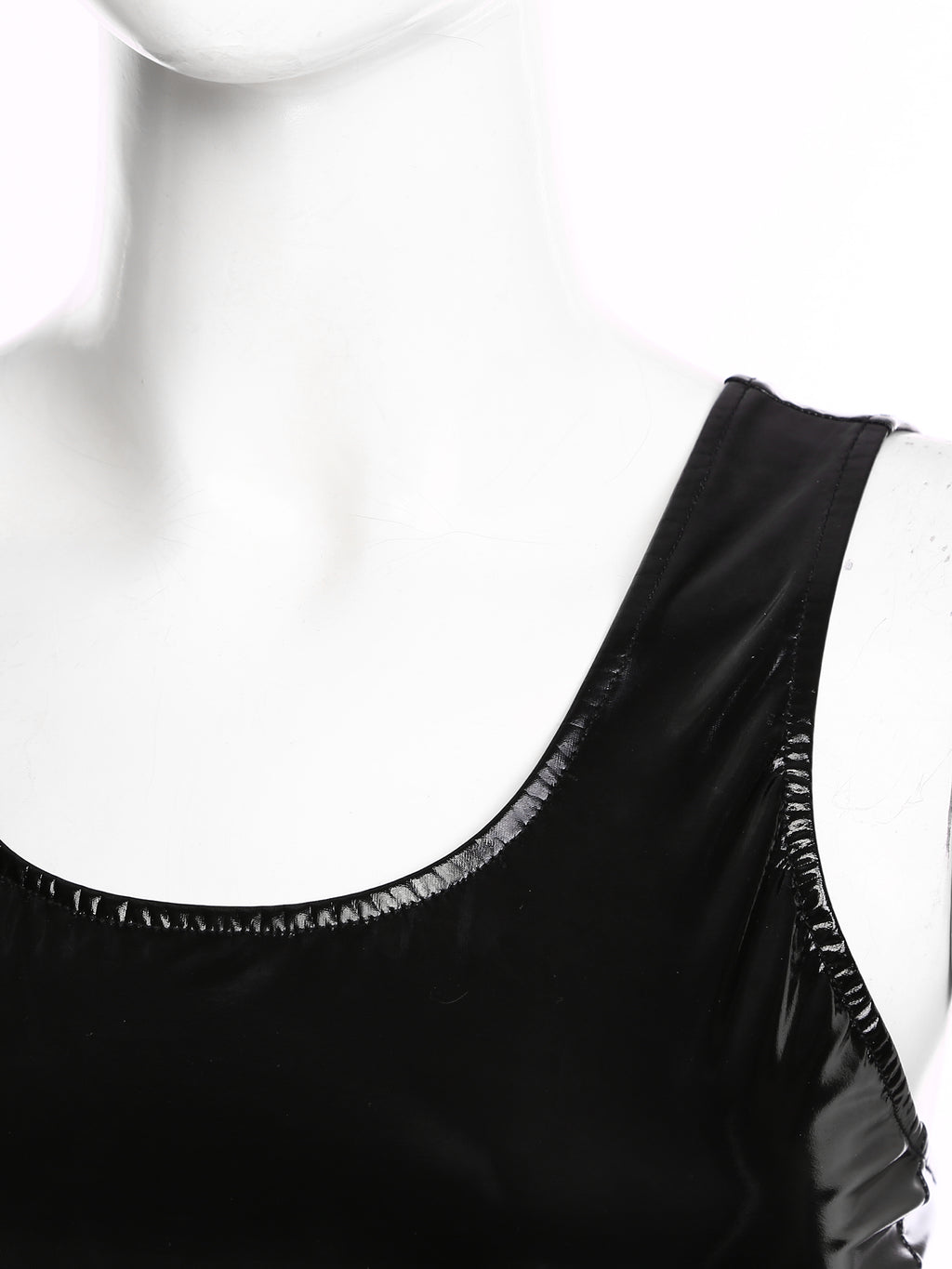 Black Latex Mini Dress and Bodycon Dress