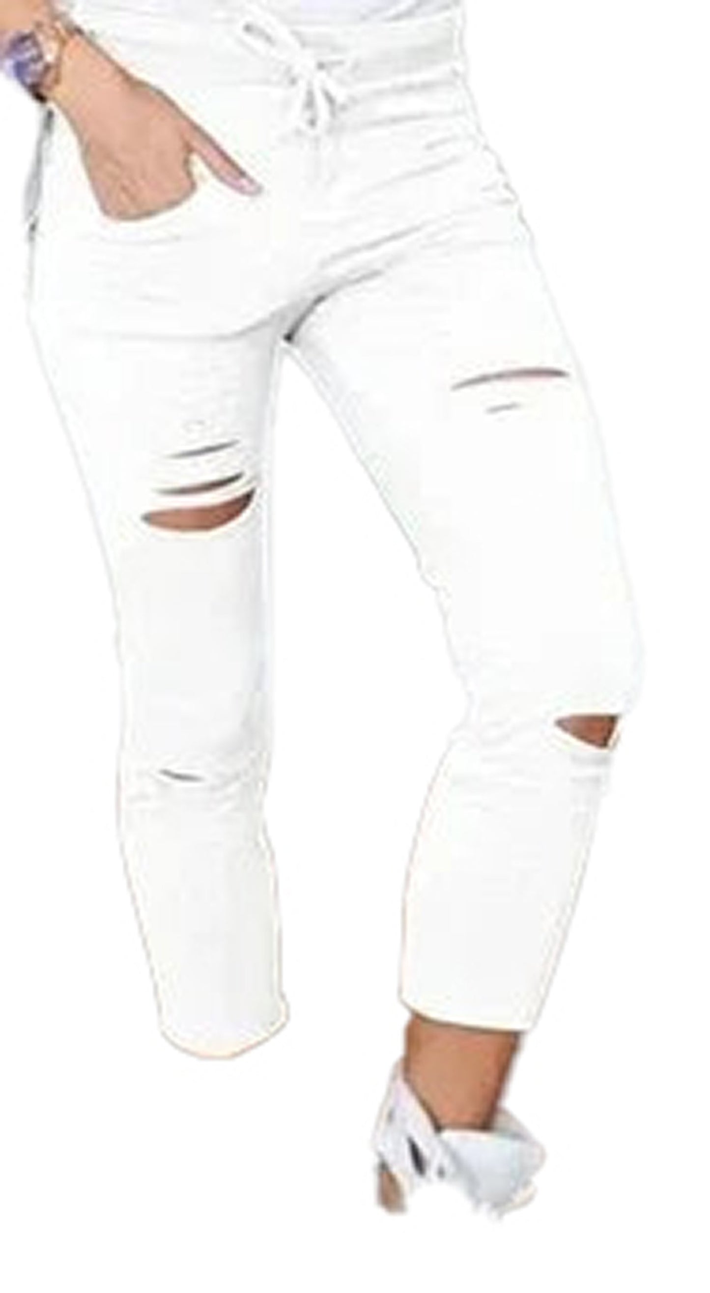 Plus Size Ripped Jeans For Women
