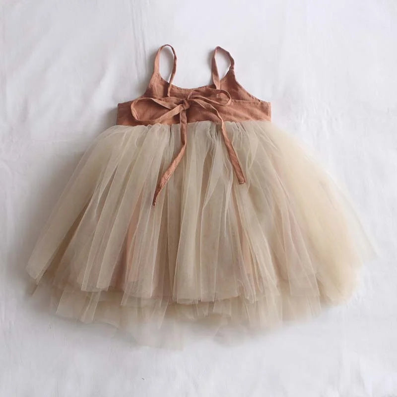 Toddler Kids Summer Baby Tutu Birthday Party Dress