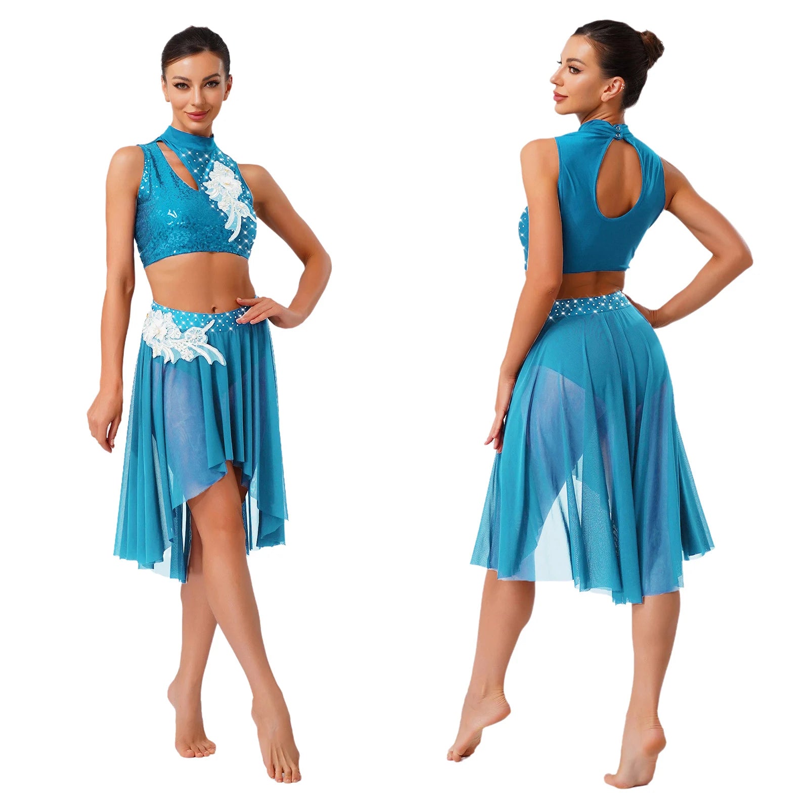 Dancewear Skirt Set for Performers