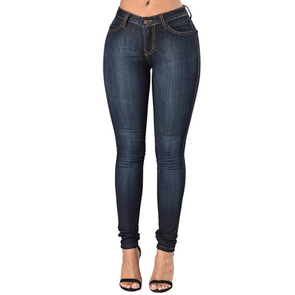 High Waisted Skinny Jeans For Women