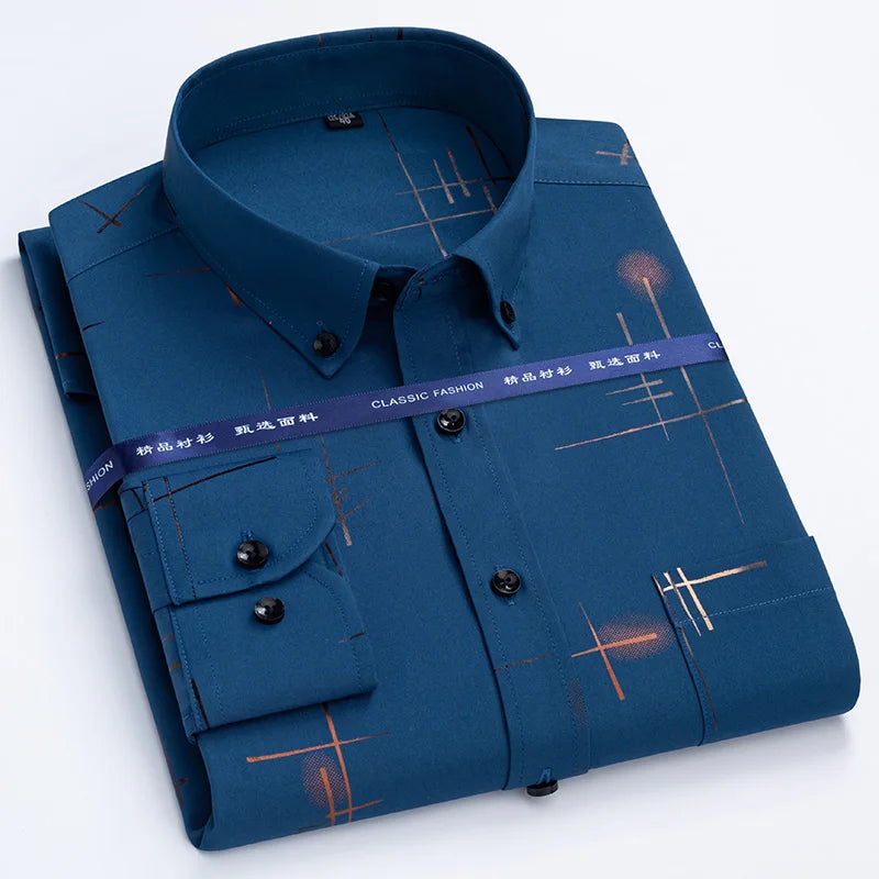 Mens Non-Iron Dress Shirts Stylish & Comfortable