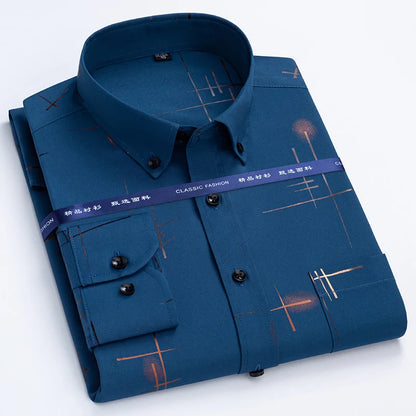 Mens Non-Iron Dress Shirts Stylish & Comfortable