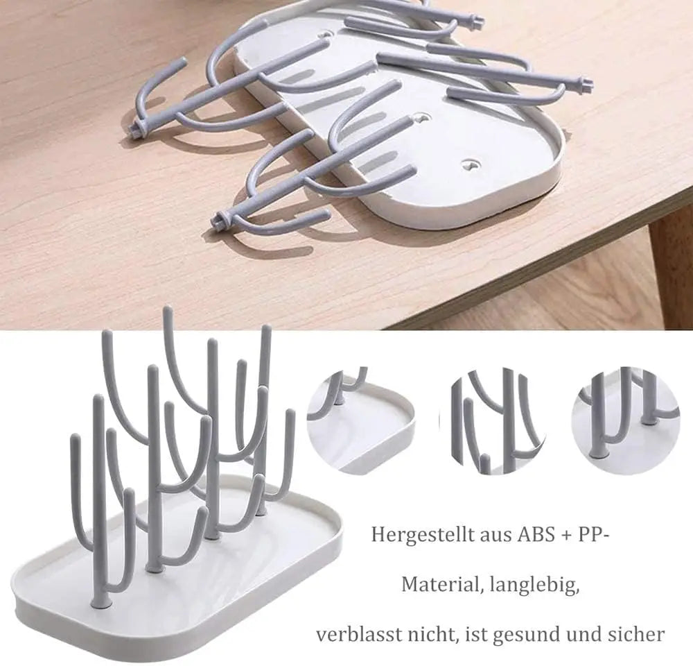 Baby-Bottle Drying Rack
