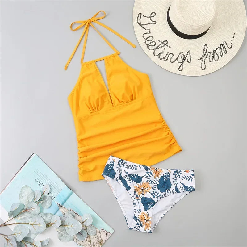 Women's Stylish Orange Bikini Top