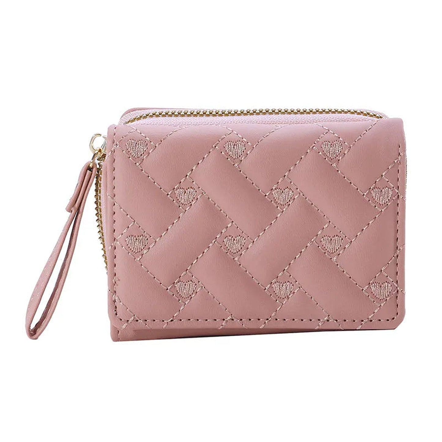 Kawaii Wallets For Women Pink Wristlet