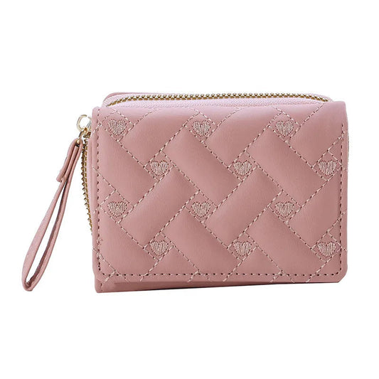 Kawaii Wallets For Women Pink Wristlet