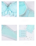Lingerie Underwire Bra with Lace Detail