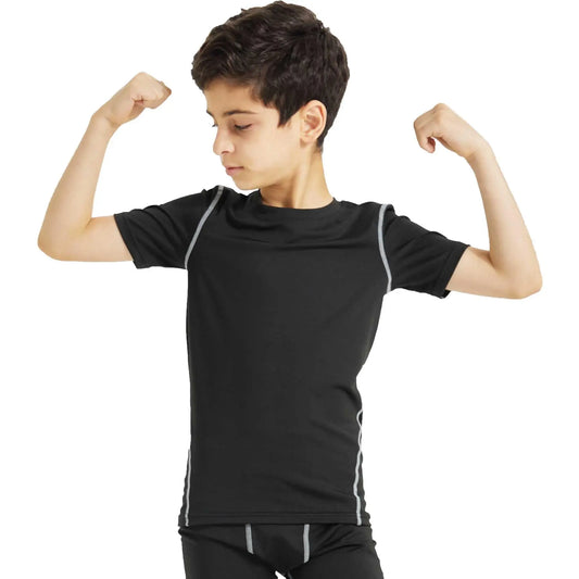Boys Compression Shirt For Active Kids
