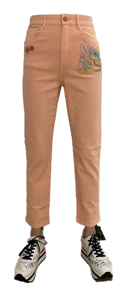 Bohemian Printed Womens Jeans