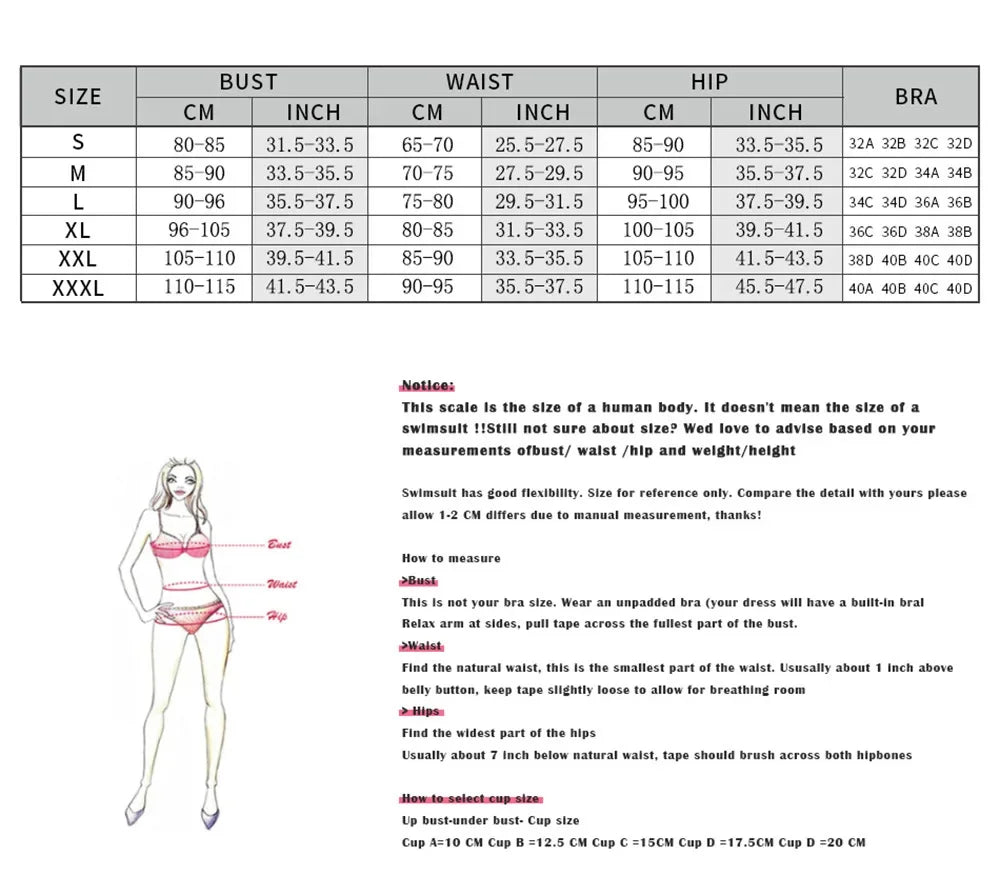 Swimmers Swimwear: Stylish Two-Piece Bikini