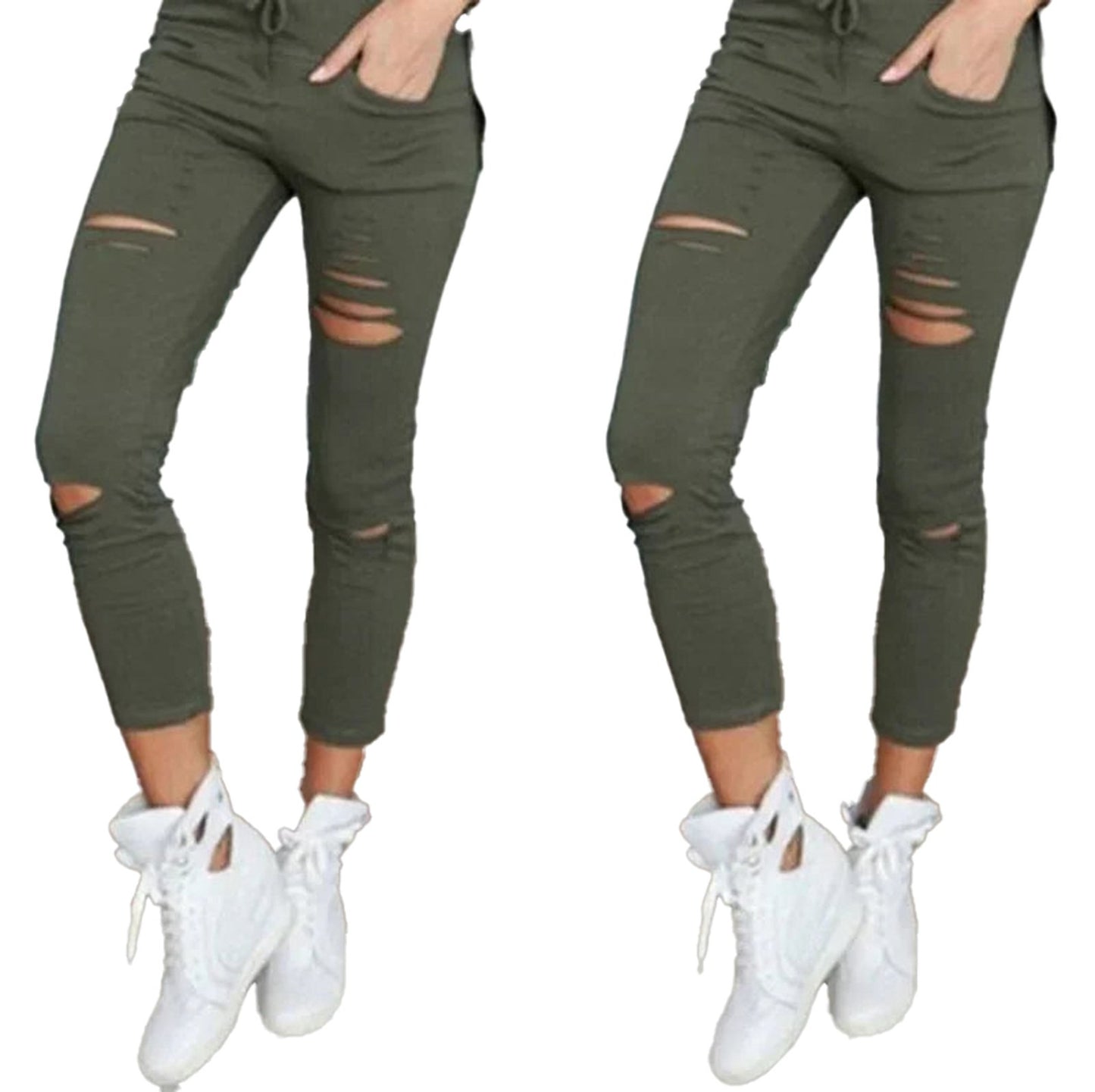 Plus Size Ripped Jeans For Women