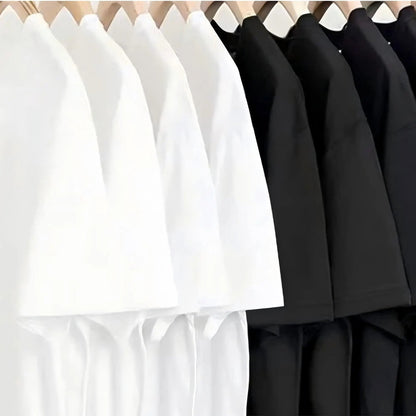 Side View of Cute Anime Girl Harajuku T-Shirt for Women