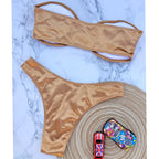 Bikini: Trendy High-Waisted Two-Piece