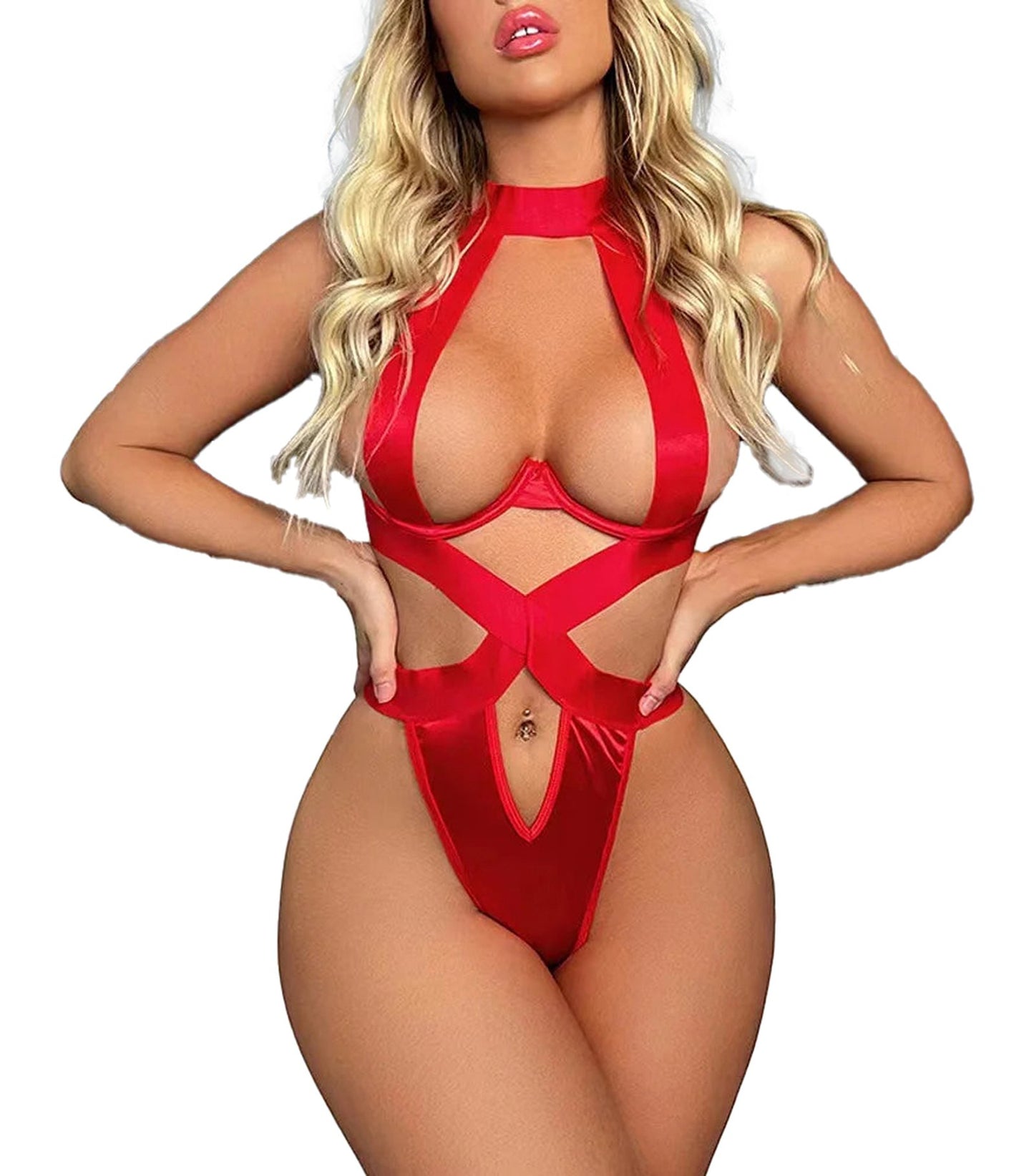 Sexy Bandage Lingerie Bodysuit For Women