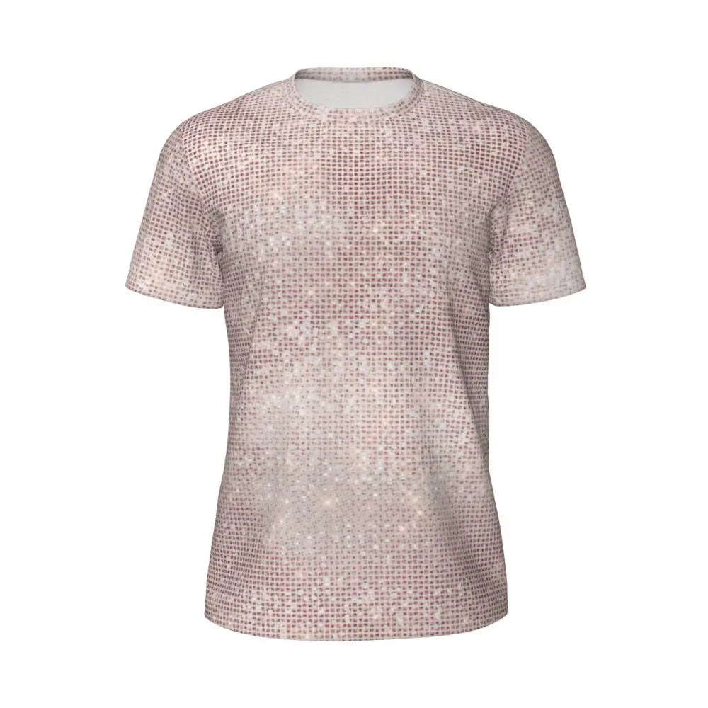Graphic Tee Clothing - Red Glitter Style